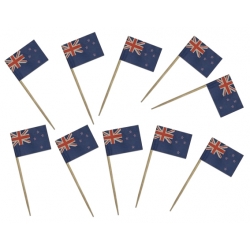 Nowa Zelandia flaga wykałaczki z flagą pikery